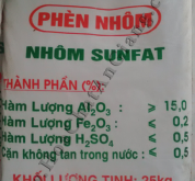 Phèn Nhôm - Nhôm Sunfat